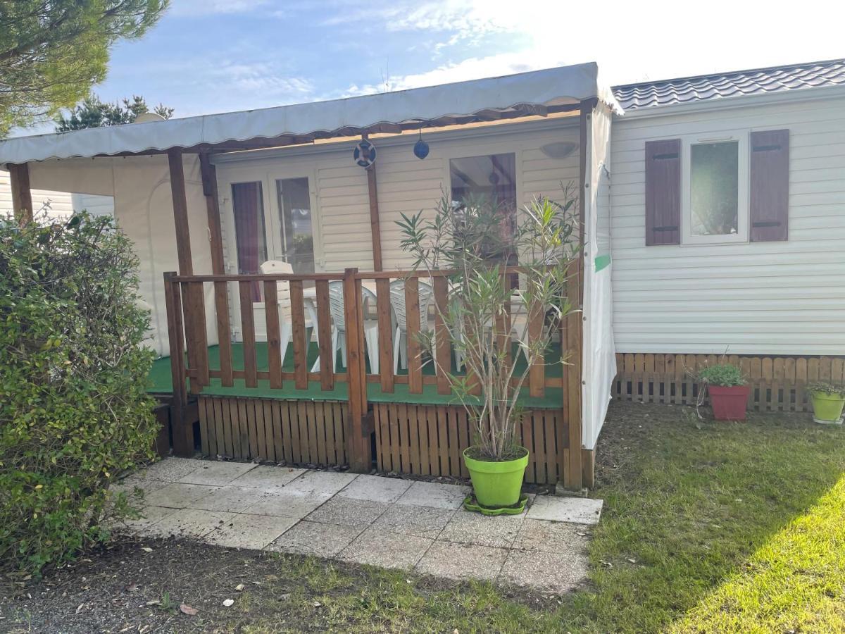 Mobil Home Parfait Etat Sur Camping Arvert Exterior foto